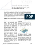 Sistema de Medición de Detergente Por Electrodo