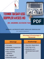 Teknik Dasar Ultrasonografi Doppler Akses Vaskular HD - Dr. Andrew J. Sp. B (K) V