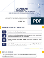 ATSI Sosialisasi PPH Jasa Konstruksi