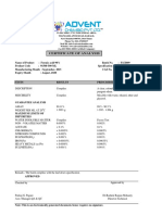 COA Formic Acid S90