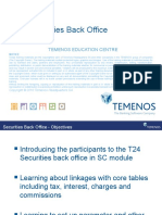 T3TSCO - Securities Back Office - R15