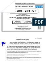 RF-JUR - 24/3 - CT: Mounting Instructions