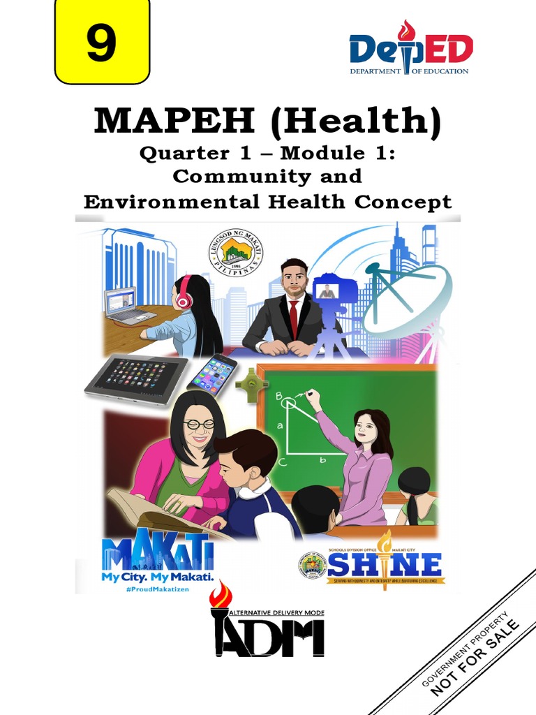 MAPEH (Health) Quarter 1 Module 1 Community and Environmental