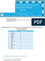 LAporan Bulanan KAsien Pelayanan Penunjang April 2022