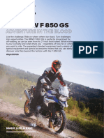 The BMW F 850 GS: Adventure in The Blood