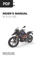 Rider'S Manual: BMW Motorrad