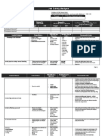 Job Safety Analysis: Verifikasi (KWP Permit Only) Apakah Inspeksi/assessment Pada Area Kerja Sudah Dilakukan? YES / NO