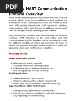 3 - Unit 3 - Study Material - Wireless HART Communication Protocol Overview