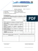 Ficha de Evaluacion o Monitoreo. 2 Sesion