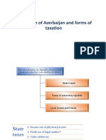 Tax System of Azerbaijan and Forms of Taxation