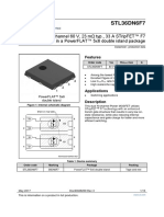 Stl36Dn6F7: Dual N-Channel 60 V, 23 Mω Typ., 33 A Stripfet™ F7 Power Mosfet In A Powerflat™ 5X6 Double Island Package