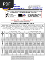 LT-HT Price List