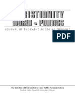 Christianity - Word - Politics Zeszty NR 25 EN 06.09.2021