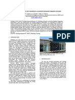 Energy Performance of PV Modules As Adaptive Building Shading Systems