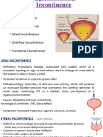 Types, Causes, Investigtions (UrinaryIncontinence)