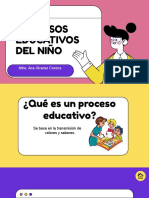 Procesos Educativos en El Niño