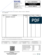 Nota de Credito Electrónica: Cant. Descripcion P.Unitario Dscto. Importe