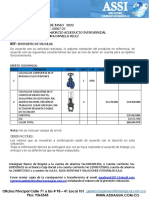 Cot. 00367-22 Válvulas Consorcio Veredal