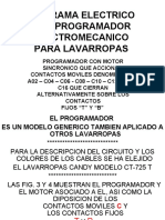 Diagrama Electrico Con Programador Electromecanico para Lavarropas