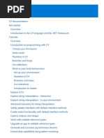 C# Docs