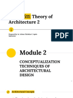 ARCH 511: Theory of Architecture 2: Prepared By: Ar. Arlene Christine C. Apelo Instructor