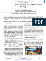 Frequency Response Analysis of Deep Groove Ball Bearing: K. Raghavendra, Karabasanagouda .B .N