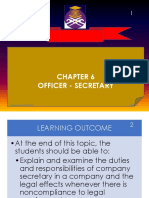 Chapter 6 - Officer Secretary