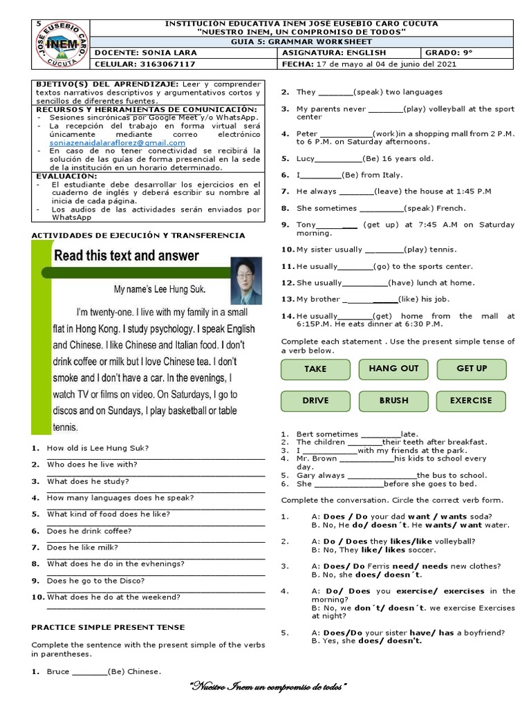 9th Grade English Grammar Guide | PDF | Linguistics | Grammar