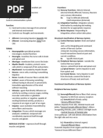 Lecture Notes Introduction To Nervous System