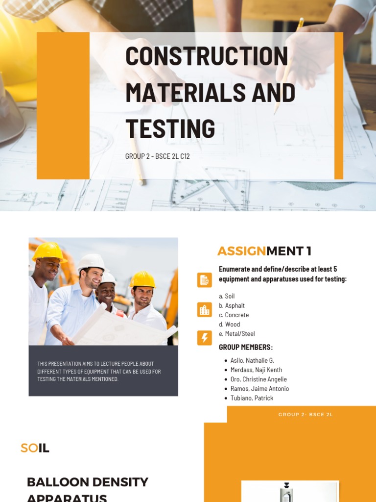 Construction Materials Testing Equipment | PDF | Concrete | Young's Modulus