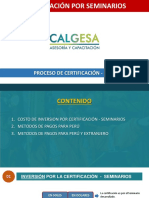 Proceso de Certificacion - Seminarios Iso 45001.