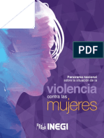 Panorama nacional sobre la violencia contra las mujeres