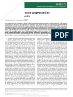 Earth's Early O2 Cycle Suppressed by Primitive Continents