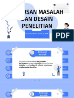 Chap 4 Rumusan Masalah Dan Desain Penelitian