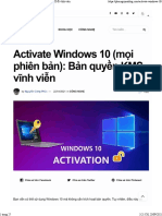 Kich Hoat Windows10