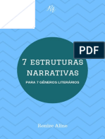 7 estruturas narrativas para 7 gêneros literários