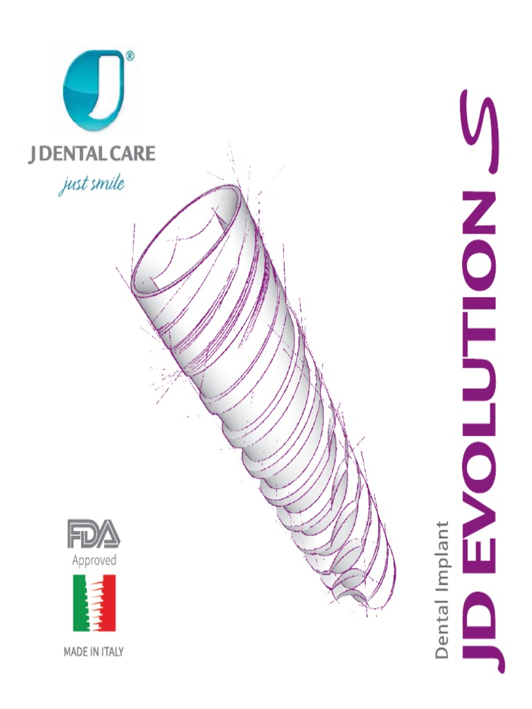 JD Evolution Implant Components Guide | PDF | Screw | Dental Implant