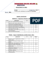 Department of Mba MBA MBA: II - Iii Sem 2021-22 Business Ethics and Corporate Governance (20Mb302)