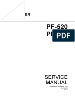 PF-520 PF-530: Service Manual