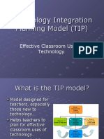 Technology Integration Planning Model (TIP)