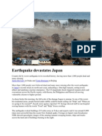 Earthquake Devastates Japan