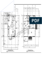 Angelo Endozo, Se: Cold Waterline Layout Ground Floor Plan Cold Waterline Layout Second Floor Plan