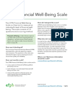 CFPB Financial Well-Being Scale