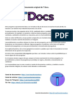 Documento Original de T Docs.: Canal de Documentos: Canal de Noticias: Grupo de Telegram: Tik Tok