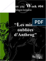 (FR) Monsters of The Week 04 Mines Oubliées D'anthrog