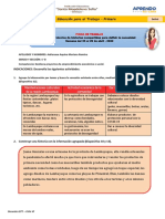 Ficha de Trabajo - Definir