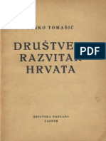 Drustveni Razvitak Hrvata-Dinko Tomasic