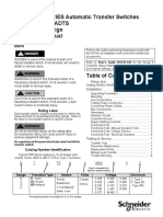 Asco 7000 Series Automatic Transfer Switches Installation Manual - 381333-414A