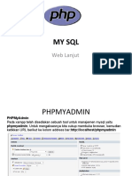 Membuat database dan tabel dengan PHPMyAdmin