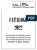 CATALOGO 2022 - 19 Mayo 2022